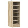vidaXL Armoire &agrave; chaussures Ch&ecirc;ne Sonoma 31,5x35x90 cm Bois ing&eacute;nierie
