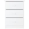 vidaXL Table de chevet ALTA blanc 41x35x55,5 cm bois de pin massif
