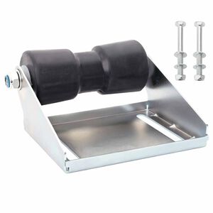 vidaXL Roller de Remorque de Bateau avec Support 20,3 cm Argent&eacute;