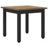 vidaXL Table basse Ch&ecirc;ne artisan 40 x 40 x 36 cm Bois d'ing&eacute;nierie