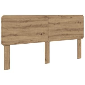 vidaXL T&ecirc;te de lit Ch&ecirc;ne artisanal Bois d'ing&eacute;nierie