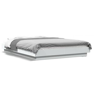 vidaXL Cadre de lit sans matelas blanc 120x200 cm