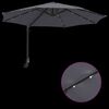 vidaXL Parasol de jardin Anthracite 248 x 248 x 148 cm