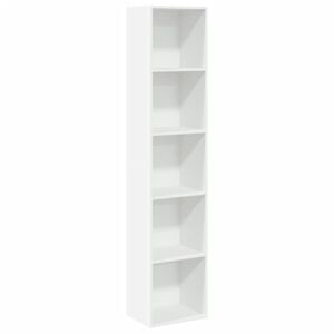 vidaXL Biblioth&egrave;que blanc 40x30x189 cm bois d'ing&eacute;nierie