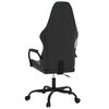 vidaXL Chaise de jeu de massage noir similicuir