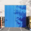 vidaXL Rideau de porte bleu 300 mmx2,6 mm 25 m PVC