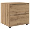 vidaXL Armoire de rangement Ch&ecirc;ne artisanal 60 x 48 x 57 cm