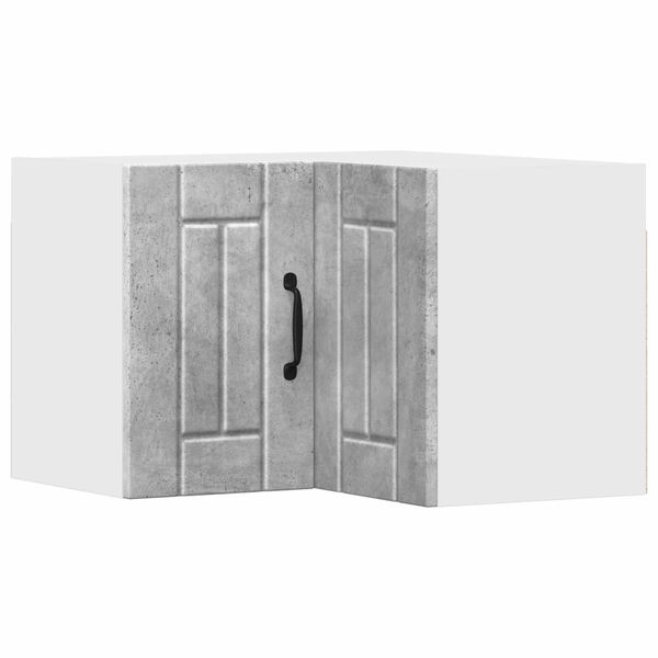 vidaXL Armoire de cuisine Gris b&eacute;ton 57 x 57 x 40 cm Bois d'ing&eacute;nierie