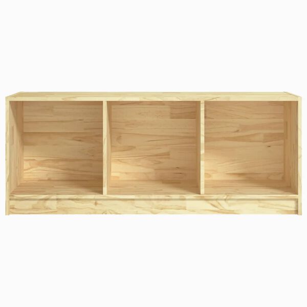 vidaXL Meuble TV 104x33x41 cm bois de pin massif