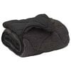 vidaXL Duvet complet toute l'ann&eacute;e Matelass&eacute; Anthracite 140 x 220 cm