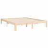 vidaXL Cadre de lit sans matelas 160x200 cm bois massif de pin