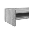 vidaXL Support de moniteur sonoma gris 100x24x16 cm bois d'ing&eacute;nierie
