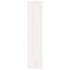 vidaXL Cache-radiateur Blanc 169x19x84 cm Bois massif de pin