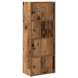 vidaXL Biblioth&egrave;que vieux bois 40x24x102 cm bois d'ing&eacute;nierie