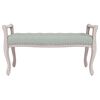 vidaXL Banc Gris clair 110x45x60 cm Velours