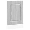 vidaXL Panneau de lave-vaisselle Kalmar sonoma gris 45x1,5x67 cm