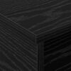 vidaXL Table de chevet Ch&ecirc;ne noir 40 x 31 x 15 cm Bois d'ing&eacute;nierie