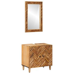 vidaXL Ensemble de Meubles de Salle de Bain Montage mural 2 pcs