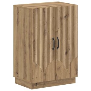 vidaXL Cabinet &agrave; chaussures HOORN 59,5 x 39,5 x 87 cm Ch&ecirc;ne artisanal