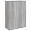 vidaXL Buffets 2 pcs sonoma gris 60x31x84 cm bois d'ing&eacute;nierie
