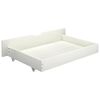 vidaXL Cadre de lit sans matelas blanc bois massif de pin 200x200 cm
