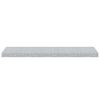 vidaXL &Eacute;tag&egrave;res murales flottantes 4 pcs Gris b&eacute;ton 90x23,5x3,8cm MDF