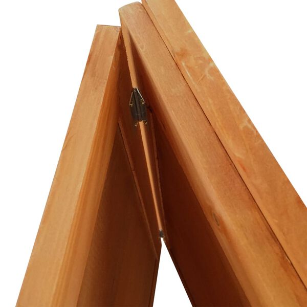 vidaXL Cage pliable d'extérieur en bois pour animaux