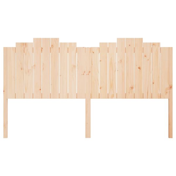 vidaXL T&ecirc;te de lit 186x4x110 cm Bois massif de pin