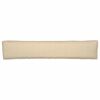 vidaXL Coussin de palette Beige 200 x 40 x 8 cm Tissu Oxford