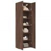vidaXL Armoire de rangement ch&ecirc;ne brun 70x42,5x225cm bois d'ing&eacute;nierie