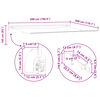 vidaXL Auvent R&eacute;tractable Orange et marron 500 &times; 300 cm
