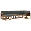 vidaXL Ensemble de canap&eacute;s d'ext&eacute;rieur 7 pc 7 place