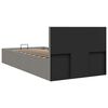 vidaXL Cadre de lit à rangement hydraulique sans matelas 90x200 cm