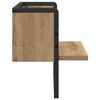 vidaXL &Eacute;tag&egrave;re Murale Ch&ecirc;ne artisan 30 x 25 x 30 cm Bois d'ing&eacute;nierie