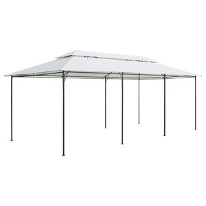 vidaXL Belv&eacute;d&egrave;re 600x298x270 cm Blanc 180 g/m&sup2;