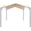 vidaXL Chapiteau tente 4 x 4 m Beige Acier
