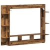 vidaXL Meuble TV Bois ancien 152 x 22 x 113 cm Bois d'ing&eacute;nierie