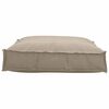 vidaXL Coussin Taupe 70 x 70 x 12 cm Tissu Oxford