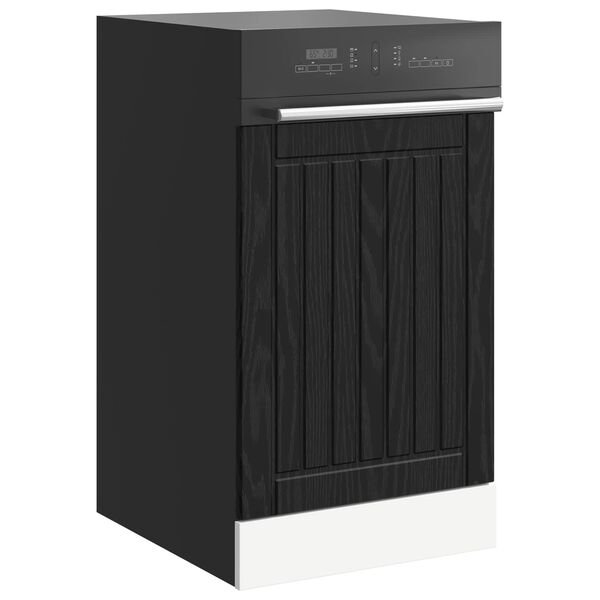 vidaXL Armoire de cuisine Ch&ecirc;ne noir 45 x 1,5 x 67 cm