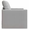 vidaXL Canap&eacute;-Lit 60cm Gris nuage tissu