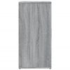 vidaXL Buffet sonoma gris 59x39x80 cm bois d'ingénierie