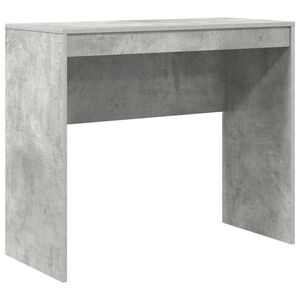 vidaXL Bureau Gris b&eacute;ton 90 x 40 x 76 cm
