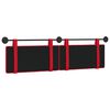 vidaXL T&ecirc;te de lit suspendue Rouge 170 x 55 x 5 cm Simili cuir