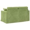 vidaXL Canap&eacute; Vert clair 138 x 78 x 80 cm Velours