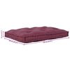 vidaXL Canap&eacute; modulaire Marron 120 x 80 x 12 cm tissu