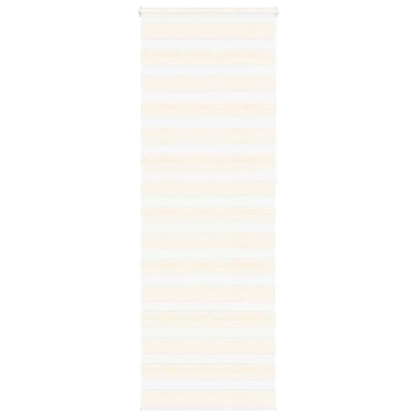 vidaXL Store z&egrave;bre beige marbr&eacute; largeur du tissu 75,9 cm polyester