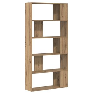 vidaXL Biblioth&egrave;que 80 x 24 x 159 cm Bois d'ing&eacute;nierie Ch&ecirc;ne artisanal