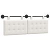 vidaXL T&ecirc;te de lit suspendue Simili cuir
