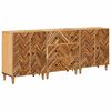 vidaXL Armoires de rangement 3 pcs Marron 60 x 33,5 x 75 cm