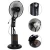 vidaXL Ventilateur brumisateur sur pied 3 vitesses Noir